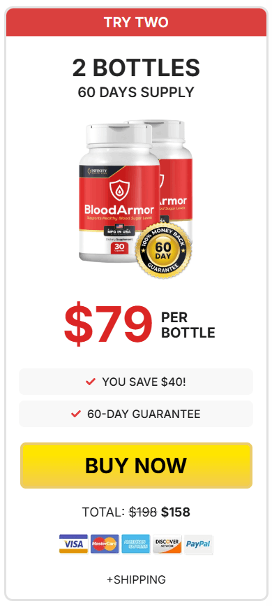  BloodArmor 2 Bottles